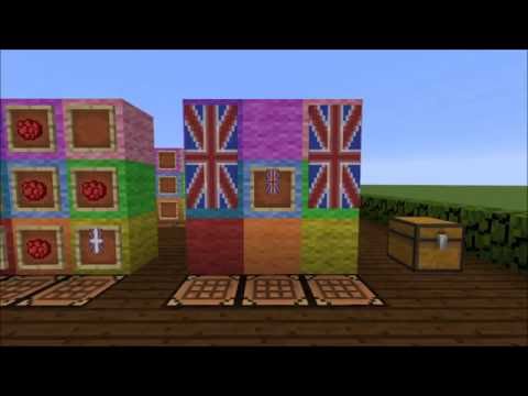 British Flag Banner Tutorial Minecraft British Flag Banner Tutorial Minecraft