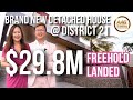 Singapore Landed Property Home Tour | Brand New 3 Storey Detached House | District 21 by Landed7772