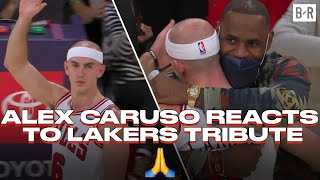 Lakers Pay Tribute To Alex Caruso