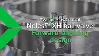Neles™ XH ball valve – Forward-thinking design