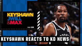 KD told the Nets 'I'm not staying around here messing around with just Ben Simmons' - Keyshawn | KJM