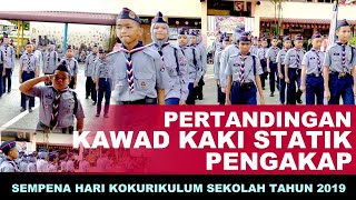 Pengakap raih Naib Johan dalam pertandingan kawad kaki statik tahun 2019 #skptldm1 #harikoko