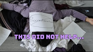 How I stopped procrastinating in college | tips for PRODUCTIVITY