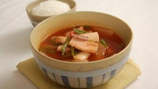 Squid and radish soup (오징어무국)_Koreanfood recipe(영어자막)ENG ver.