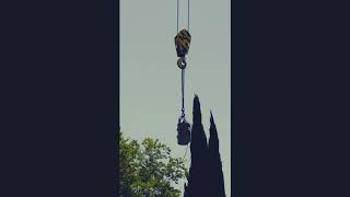 PG&E Crane Crew Replacing a Power Pole!!!