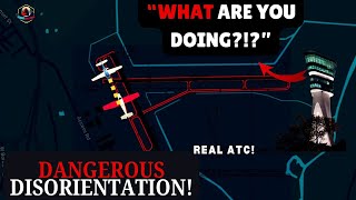 CLUELESS pilot causes multiple RUNWAY INCURSIONS..gets humiliated! #atc