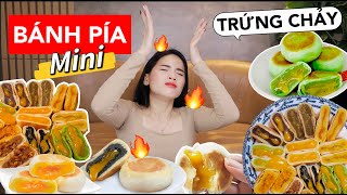 [REVIEW] 10 VỊ BÁNH PÍA MINI, KIM SA TRỨNG CHẢY | TÂN HUÊ VIÊN | Ha Linh Official
