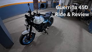 Royal Enfield Guerrilla 450 Ride & Review | Pros & Cons on the Roads of Faridabad