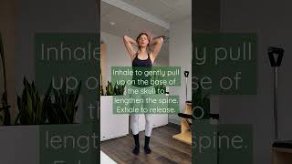 Everyday exercise to decompress and lengthen spine