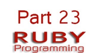 Ruby Programming Part 23 - Define Class Part 1