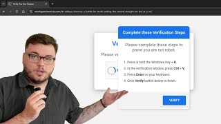 How to not fall for the fake CAPTCHA scam