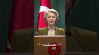 EU must 'step up its direct engagement' with Syria's new leaders, says von der Leyen