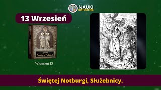 Żywot świętej Notburgi Służebnicy | Żywoty Świętych Pańskich - 13 Wrzesień - Audiobook 270