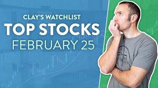 Top 10 Stocks For February 25, 2025 ( $ATCH, $PLTR, $YYAI, $STEC, $NVDA, and more! )