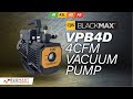 CPS BlackMax VPB4D 4CFM Vacuum Pump