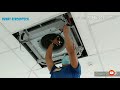 aircon cleaning daikin ceiling cassette