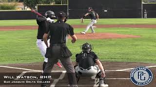 Will Watson Prospect Video, RHP, San Joaquin Delta College