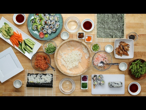 Sushi party recipe