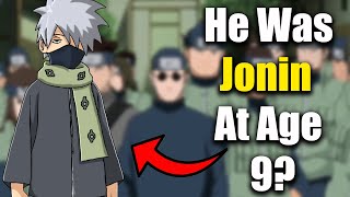 Kakashi Was Actually Jonin At Age 9? The Problem With Age In Naruto