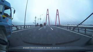 2016.4.28 伊勢湾岸道・名港トリトン  （湾岸長島ＰＡ⇒東海ＪＣＴ）