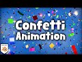 Animated Confetti 🎊 🎉 (Blender Tutorial)