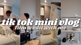 Film and Edit a Tik Tok Mini Vlog With Me | Aesthetic Mini Vlog for Instagram & Tik Tok