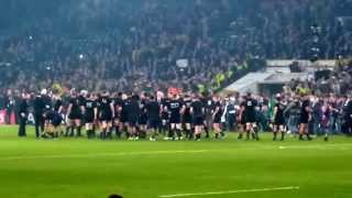 All Blacks Haka after winning the Rugby World Cup 2015 Final at Twickenham