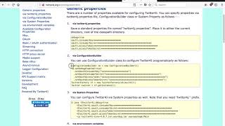 How to setup a twitter bot using Twitter4J library