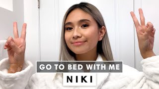 NIKI's Nighttime Skincare Routine For Dry Skin | Go To Bed With Me | Harper's BAZAAR