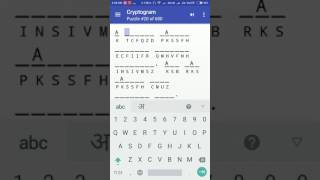 Cryptogram Puzzle #20 Android Quote Answer