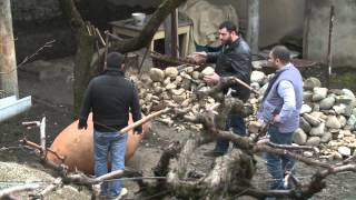 ქვევრისპირული \\ kvevrispiruli 21.04.2015 (მარნის მშენებლობა)