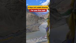 5 days leh Ladakh itinerary. #lehladakhtrip #leh #ladakh