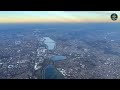 airbus a350 1000 super quiet landing in london in freezing 7 degrees temperatures