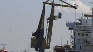 harbor... NDC marcor 3 floating bulk crane