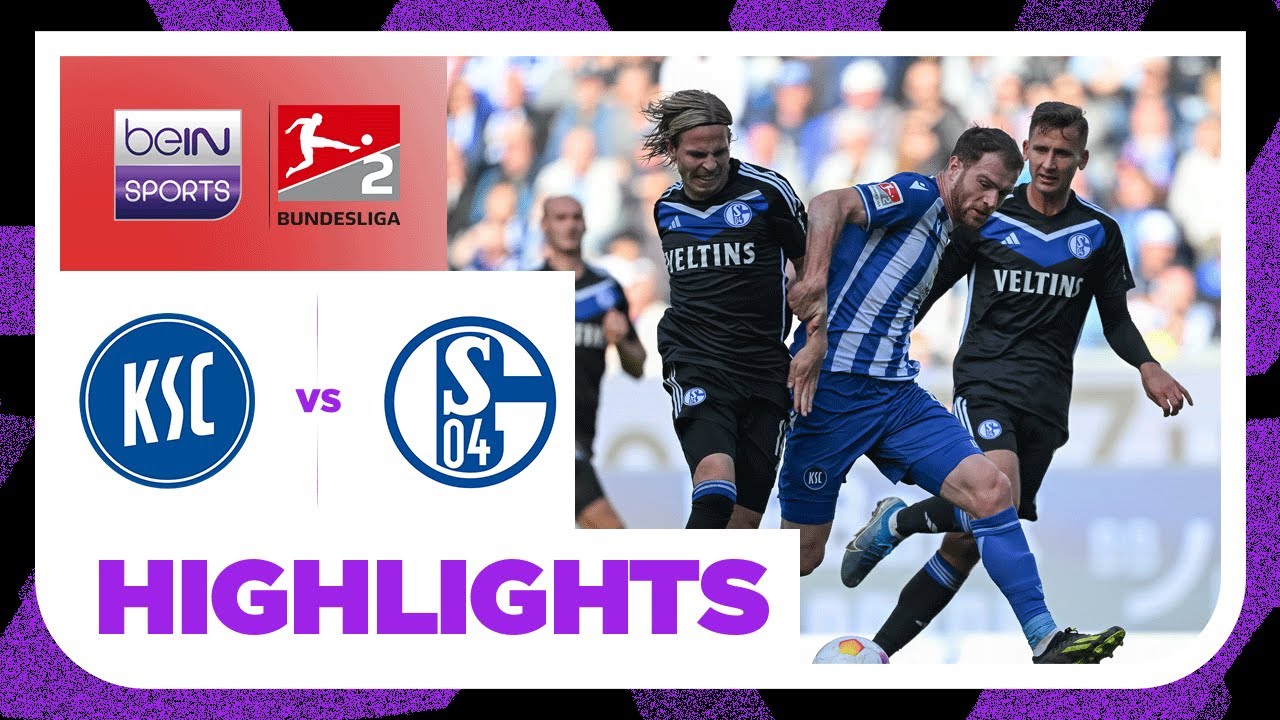 Karlsruher V Schalke | 2. Bundesliga 23/24 | Match Highlights - YouTube