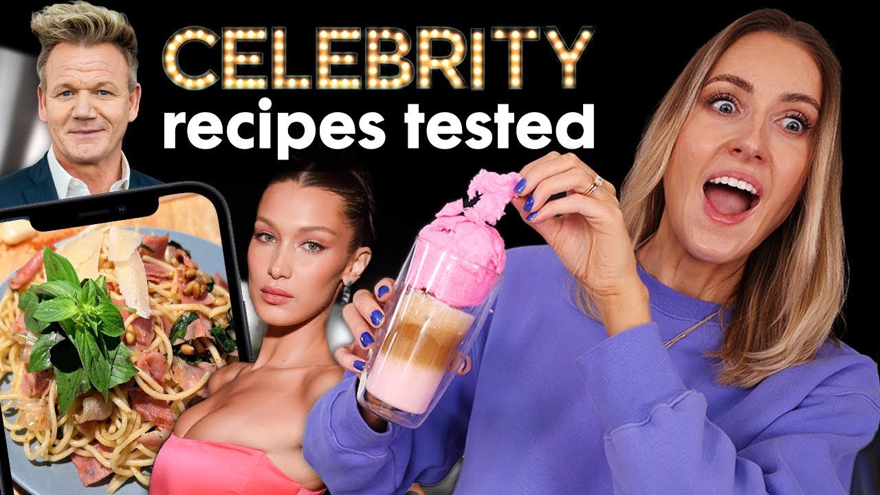 I Tried POPULAR CELEBRITY RECIPES... What's ACTUALLY Worth Making ...