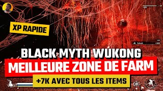 Black Myth Wukong : Meilleure zone de farm. XP \u0026 Volonté farm rapide. (Jusqu'à 7k en 10s avec items)