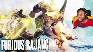 MHW Iceborne ∙ Furious Rajang First Attempt... [New Monster Reaction] Ruiner Nergigante Turf War!