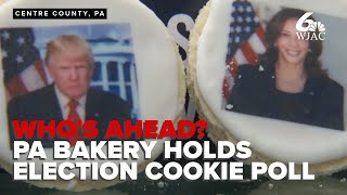 Pennsylvania bakery's 'cookie poll' mirrors tight presidential race