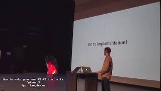 How to make your own CI/CD tool with Python 3 -  Igor Davydenko [PyCon Estonia 2019]