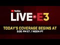 YouTube Live at E3 2018 Monday with Ninja, Marshmello, PlayStation, Ubisoft, Todd Howard