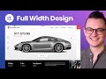 Advanced Elementor Container Tutorial: A Full Width Layout