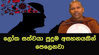 ලෝක සත්වයා පුදුම අසහනයකින් පෙලෙනවා