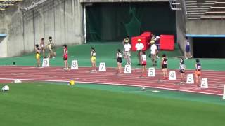 【女子共通200m 決勝】2016全日本中学通信陸上福岡県大会