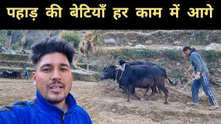 ऐसा कोई काम नहीं जो ये ना कर पाएं || Pahadi Village Lifestyle Vlog || Pahad Wale Bhaiya.