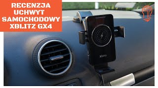 Recenzja uchwytu samochodowego Xblitz GX4 z ładowarką bezprzewodową QI 😎🚗