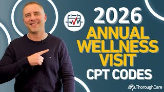 2026 Annual Wellness Visit CPT Codes! Important Updates to Reimbursement Rates!