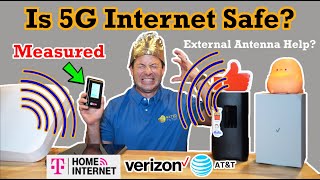 ✅ Is 5G Home Internet Safe In Your House? RF Radiation Tested - AT\u0026T Verizon T-Mobile