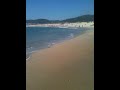 afife beach in portugal the sea