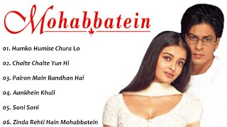 Mohabbatein Movie All Songs~shahrukh khan~Aishwarya Rai~MUSICAL WORLD